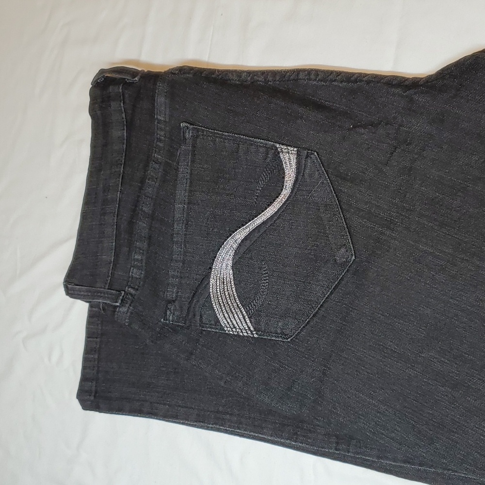 NYDJ black jeans size 14